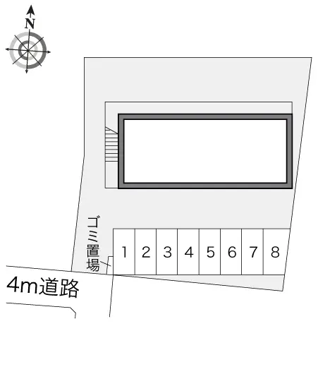 ★手数料０円★小平市鈴木町　月極駐車場（LP）